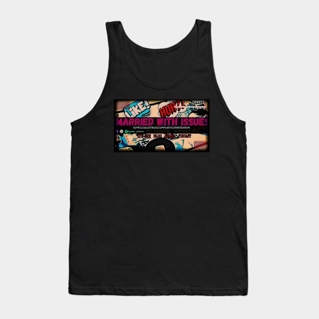 Pop Art Tank Top by marriedwithissues